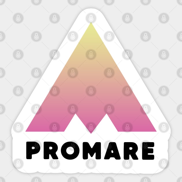 Promare logo (gradient pink ver.) Sticker by aniwear